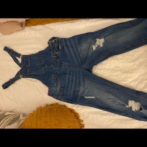Denim Overalls